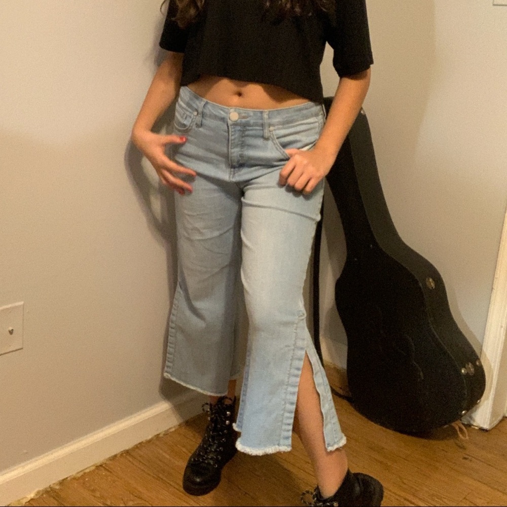 Light Blue Flare Jeans